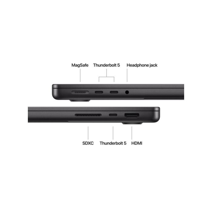 MacBook Pro 14" M4 Max 2024 - (M4 Max 16core / GPU 40core / RAM 128GB / SSD 1TB) Chính hãng