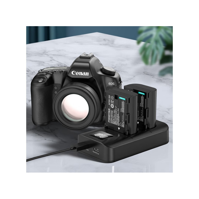 Bộ 2 pin & sạc Pisen LP-E6N dùng cho Canon - Chính hãng