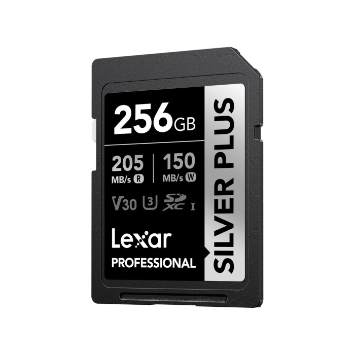 Thẻ nhớ SDXC Lexar 256GB 205MB/s UHS-I Professional Silver Plus Series