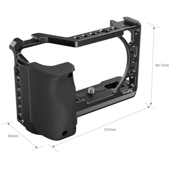 SmallRig Camera Cage with Silicone Handle for Sony A6100/A6300/A6400 - Chính hãng