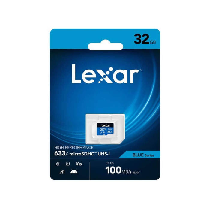 Thẻ nhớ microSDHC Lexar 32GB 100MB/s UHS-I Blue Series