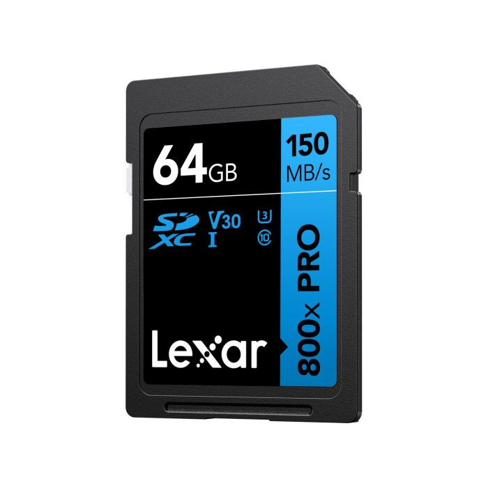 Thẻ nhớ SDHC Lexar 64GB 150MB/s High-Performance 800x Pro UHS-I Blue Series