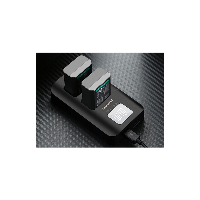 Bộ 2 pin & sạc Pisen NP-FW50 dùng cho Sony - Chính hãng