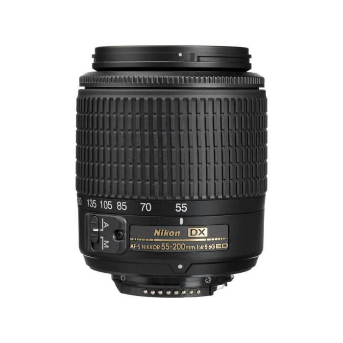Nikon AF-S DX 55-200mm F/4.5-5.6G ED - Likenew 98%