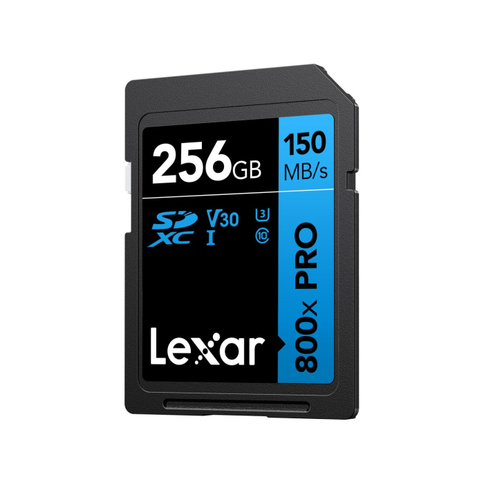Thẻ nhớ SDXC Lexar 256GB 150MB/s High-Performance 800x Pro UHS-I Blue Series