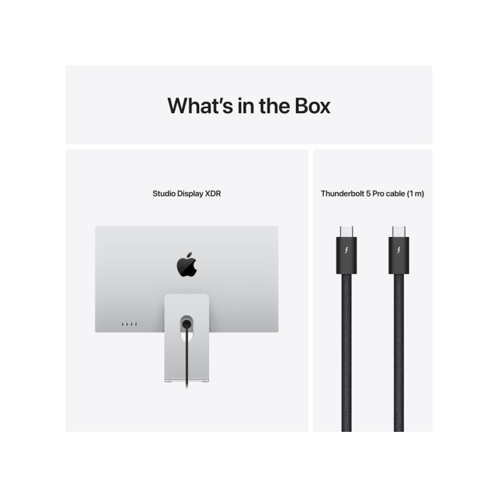 Màn hình Apple Studio Display XDR 27" 2026 (Mặt Kính Tiêu Chuẩn, Chân Đế Nghiêng & Cao) Chính hãng