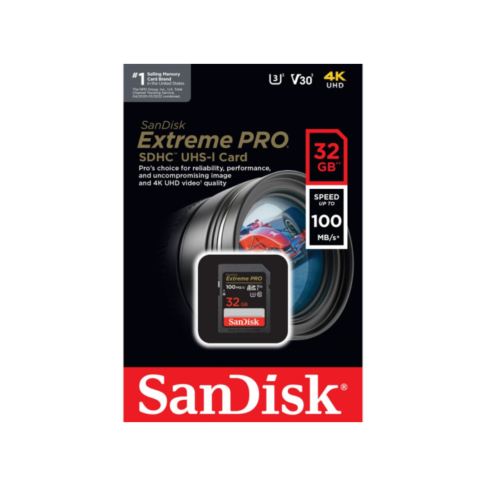 Thẻ nhớ SDXC SanDisk Extreme Pro UHS-I 32GB 100MB/s