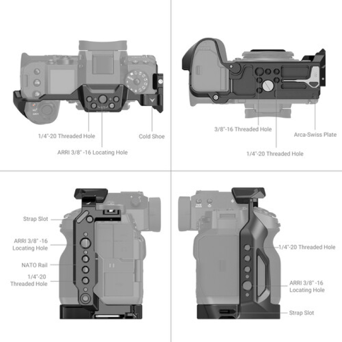 SmallRig Cage for FUJIFILM X-H2 / X-H2S - Chính hãng