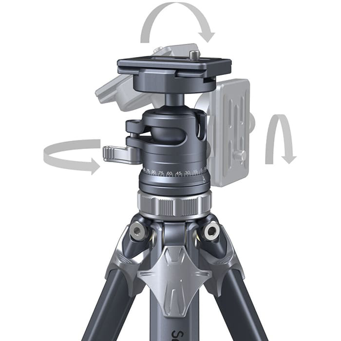 Chân SmallRig AP-02 Lightweight Travel - Chính hãng