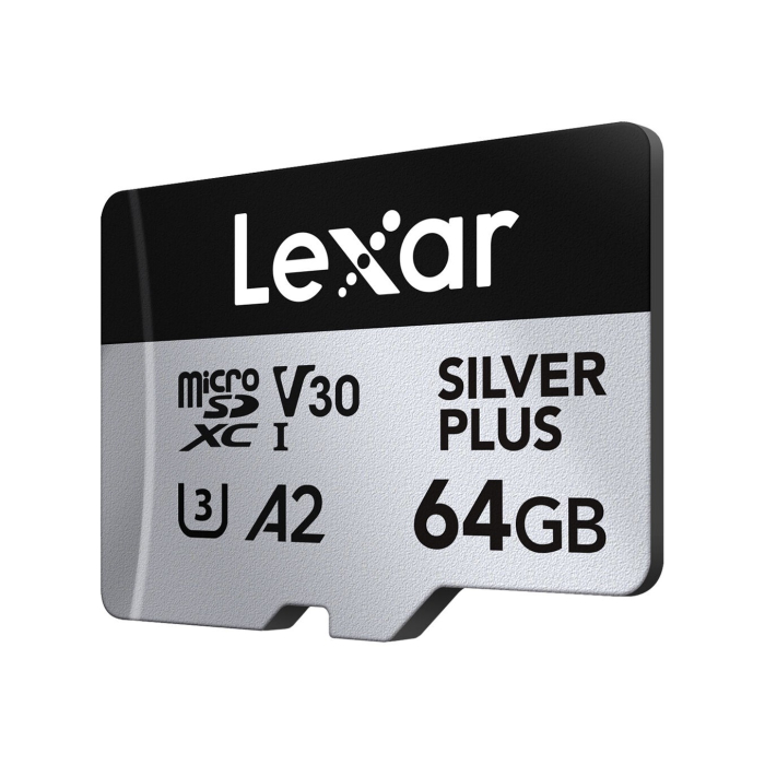 Thẻ nhớ microSDXC Lexar 64GB 205MB/s UHS-I Professional Silver Plus Series