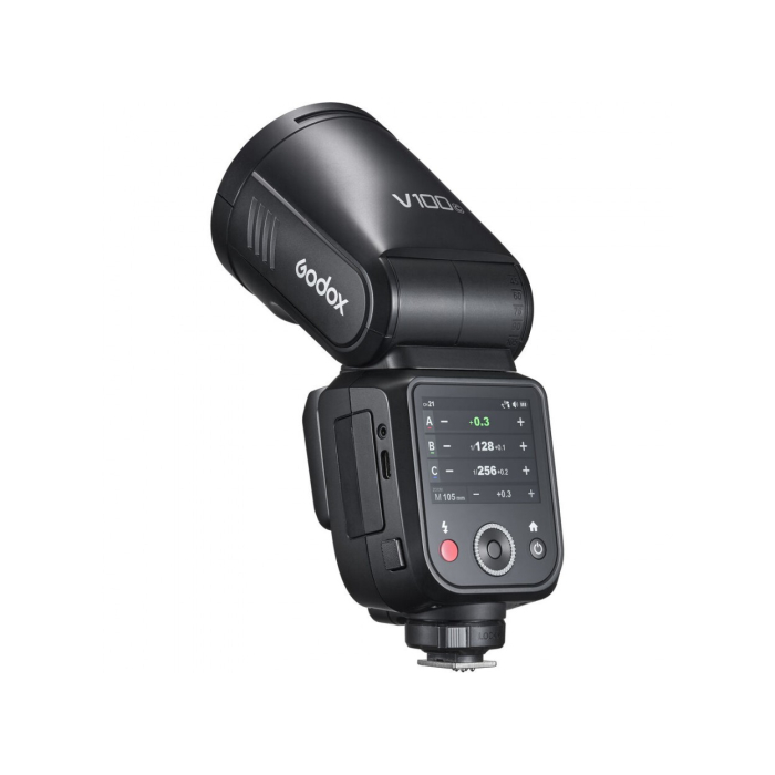 Đèn flash đầu tròn Godox V100 (For Nikon) - Chính hãng