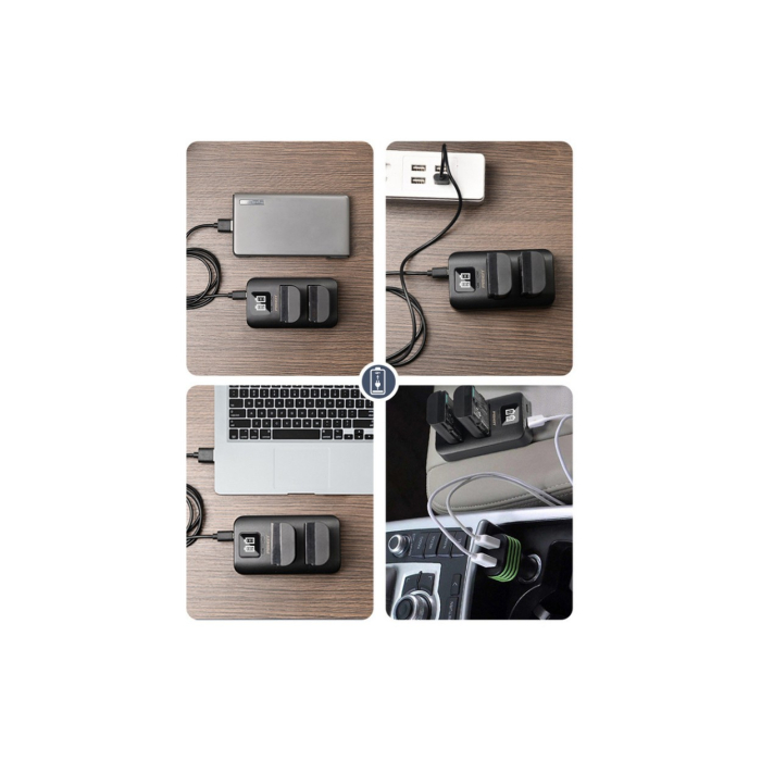 Bộ 2 pin & sạc Pisen NP-FW50 dùng cho Sony - Chính hãng