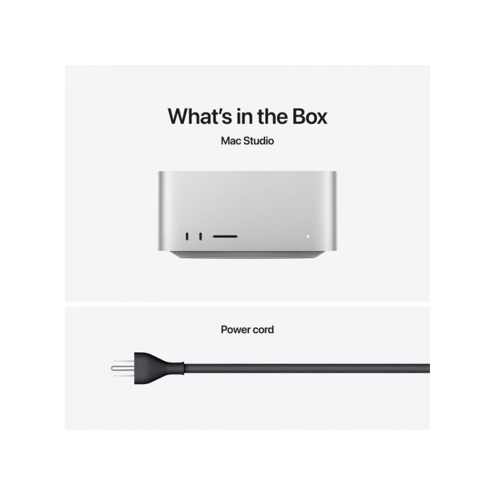 Mac Studio M4 Max 2025 - (M4 Max 14core / GPU 32core / RAM 36GB / SSD 8TB) Chính hãng