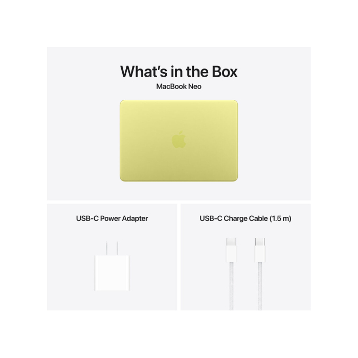 MacBook Neo 13in 2026 - (A18 Pro 6core RAM 8GB SSD 512GB) Chính hãng