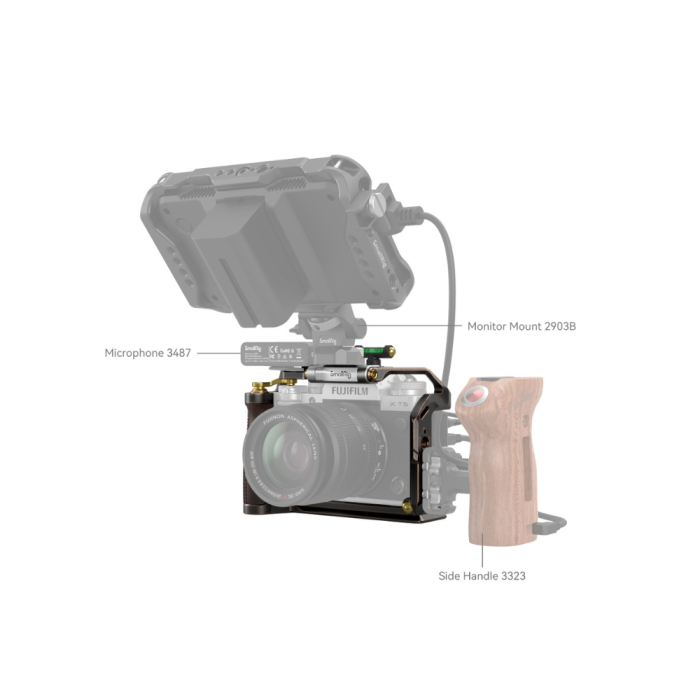SmallRig Retro Cage for FUJIFILM X-T5 - Chính hãng