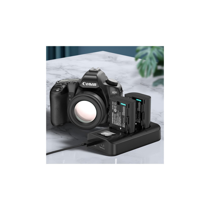 Bộ 2 pin & sạc Pisen LP-E6NH dùng cho Canon - Chính hãng