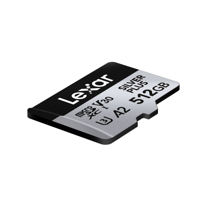 Thẻ nhớ microSDXC Lexar 512GB 205MB/s UHS-I Professional Silver Plus Series