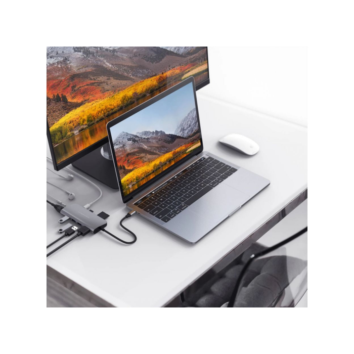 Hub HyperDrive POWER 9 in 1 USB-C (iPad Pro 2018, Mac, Ultrabook, PC, thiết bị USB-C)