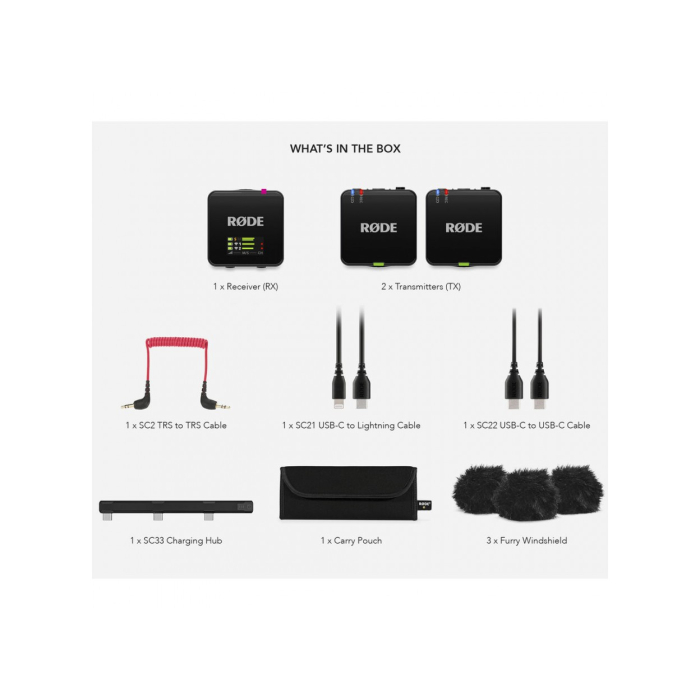 Microphone Rode Wireless Go III - Chính hãng