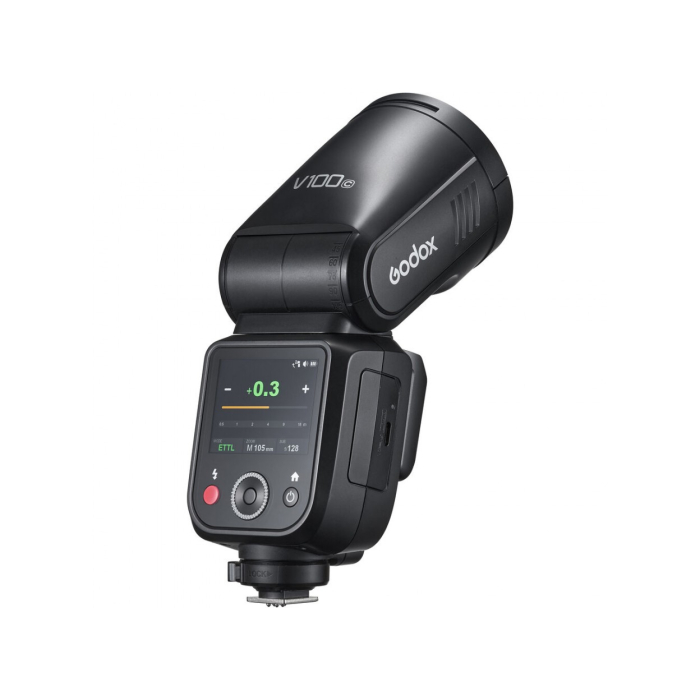 Đèn flash đầu tròn Godox V100 (For Nikon) - Chính hãng