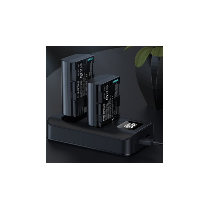 Bộ 2 pin & sạc Pisen LP-E6NH dùng cho Canon - Chính hãng