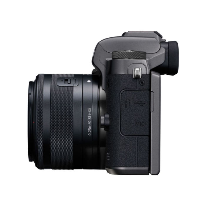 Canon EOS M5 + kit Lens 15-45mm mới 98%