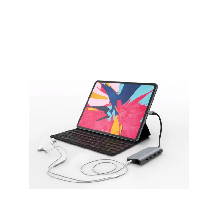 Hub HyperDrive POWER 9 in 1 USB-C (iPad Pro 2018, Mac, Ultrabook, PC, thiết bị USB-C)