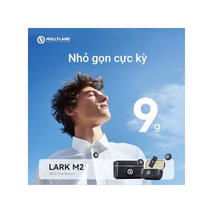 Microphone Hollyland Lark M2 Combo - Chính hãng