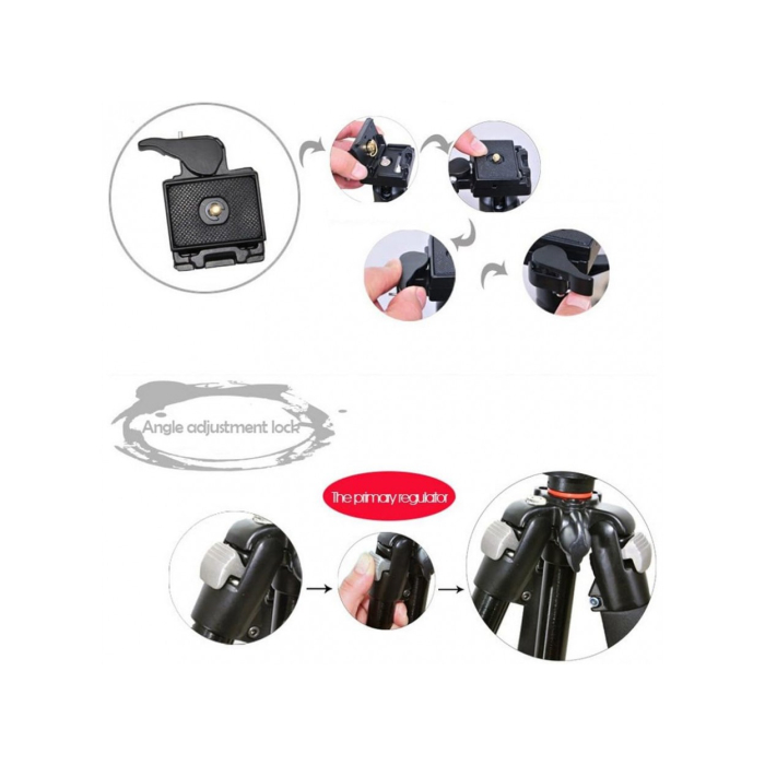 Chân máy ảnh chuyên nghiệp Beike BK-QZ304 - Chính hãng