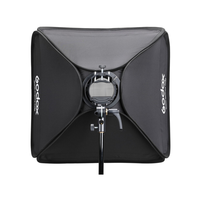 Bộ softbox Godox SGGV6060 kèm giá đỡ S2 và lưới tổ ong - Chính hãng