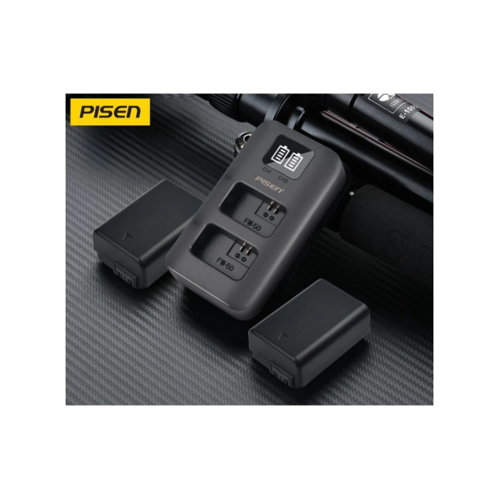 Pin sạc Pisen NP-FW50 dùng cho Sony - Chính hãng