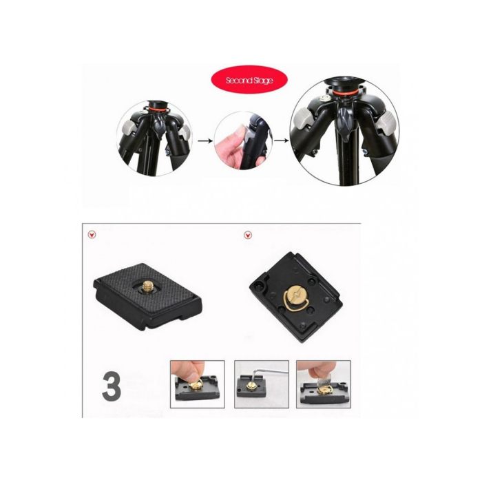 Chân máy ảnh chuyên nghiệp Beike BK-QZ304 - Chính hãng