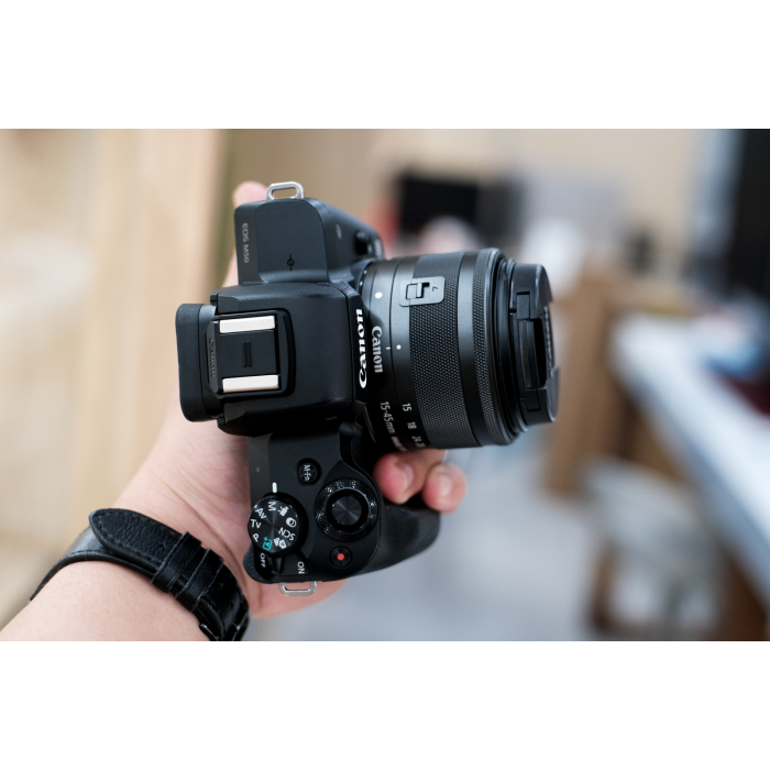 Canon EOS M50 + Lens kit 15-45mm - Likenew 98%