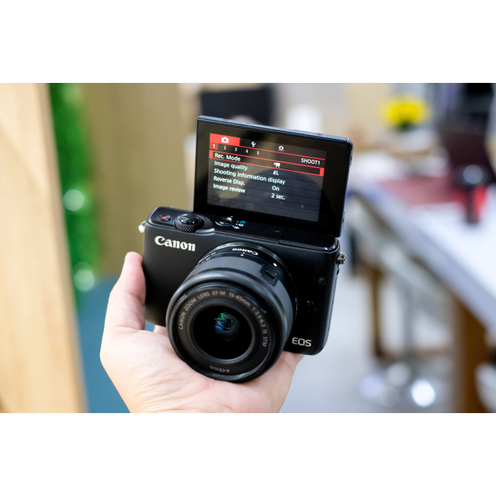 Canon EOS M10 kèm kit 15-45mm - mới 96%