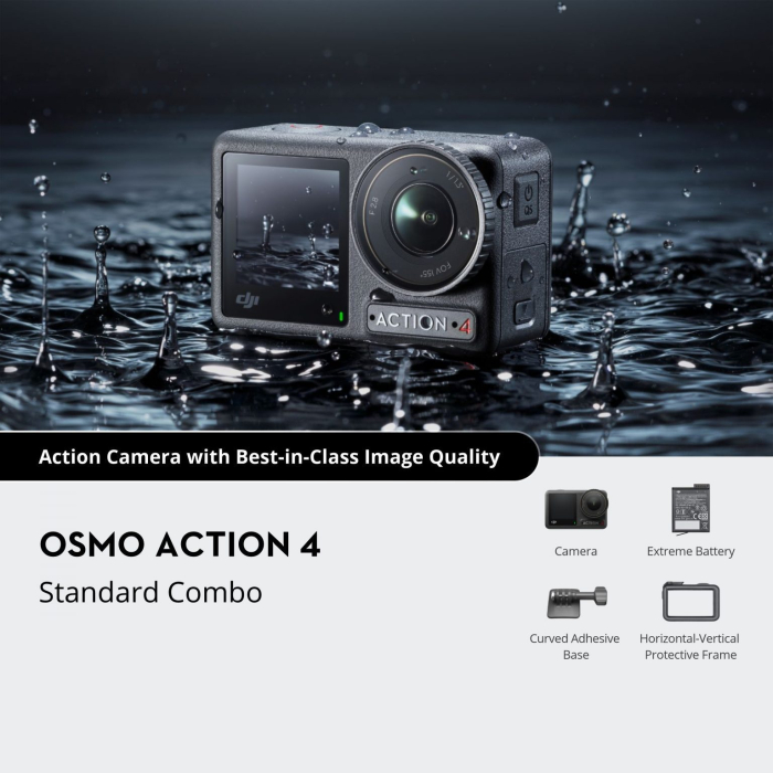 DJI Osmo Action 4 Standard Combo - Chính hãng 