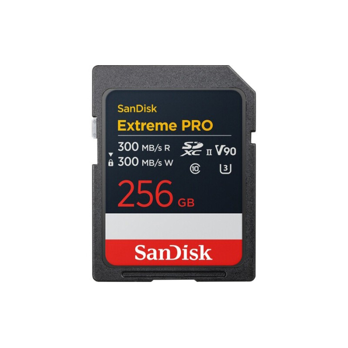 Thẻ nhớ SDXC Sandisk Extreme Pro UHS-II U3 256GB 300MB/s